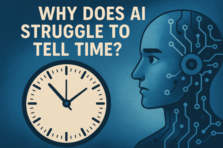 Why Does AI Struggle to Tell Time?