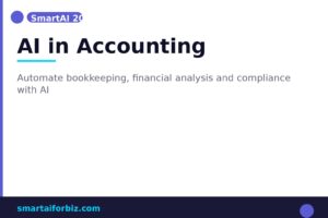 AI in Accounting 2026 — Automate Bookkeeping and Financial Analysis