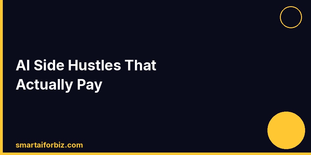 AI Side Hustles That Actually Pay