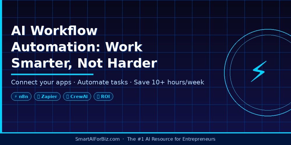 AI Workflow Automation tools 2026 — SmartAIForBiz.com