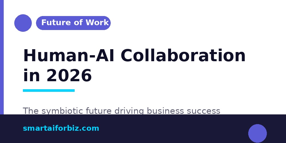 Human-AI collaboration future of work 2026