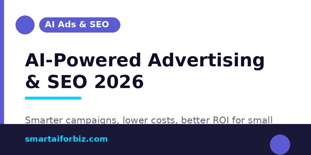 AI-powered SEO and advertising for small businesses 2026