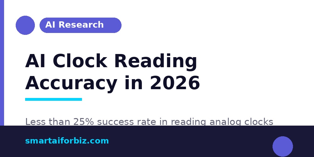 AI clock reading accuracy test results 2026