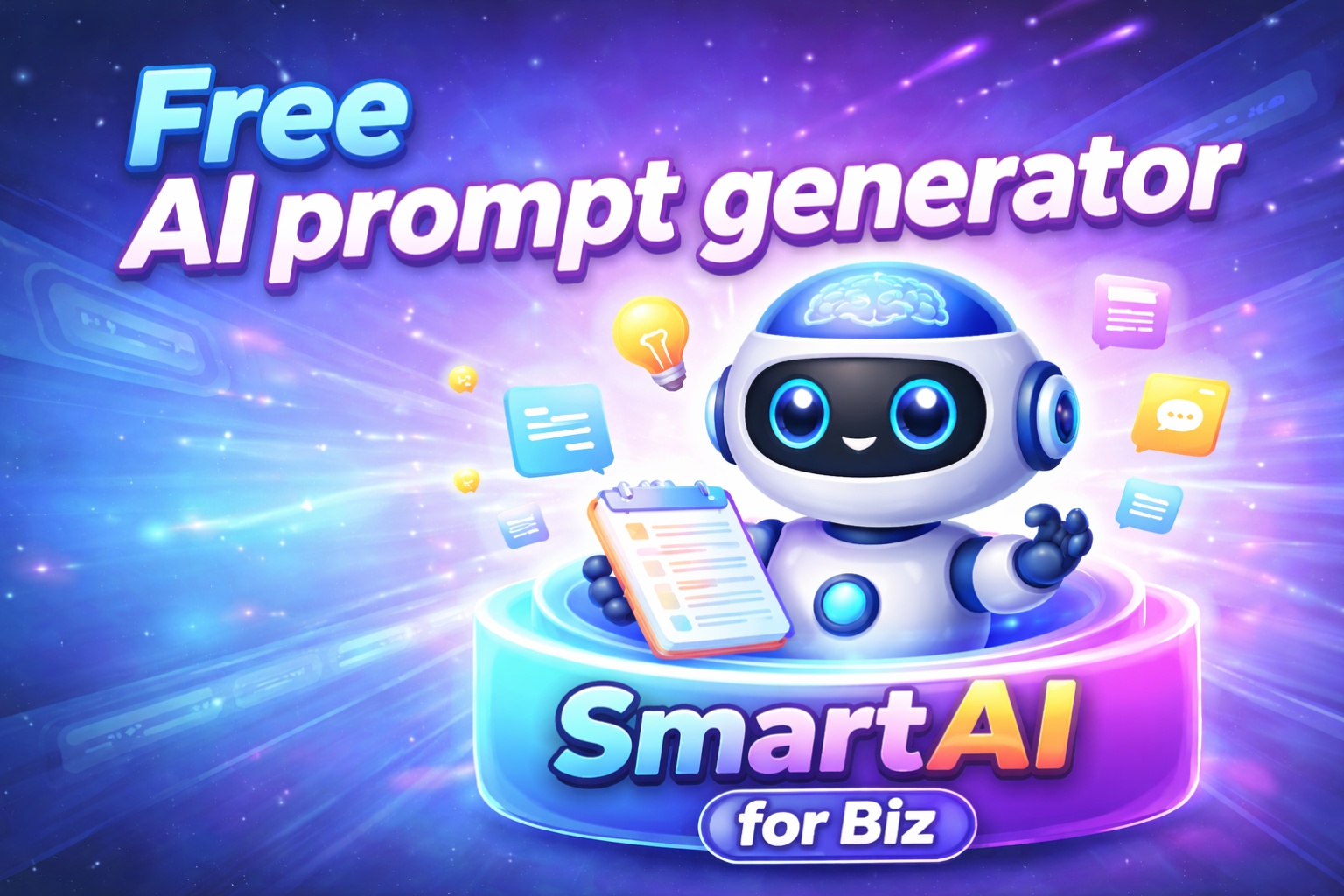 free AI prompt generator online — ChatGPT Claude Gemini Midjourney