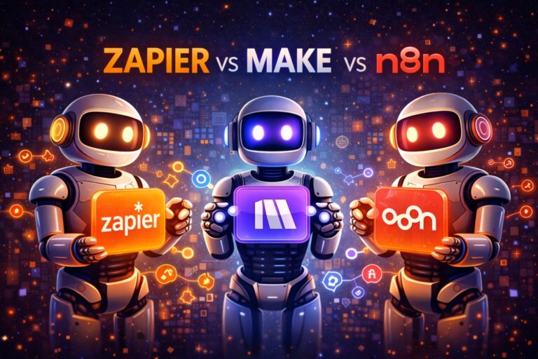 Zapier vs Make vs n8n: Which One I’d Pick If I Started Over (Honest Review)