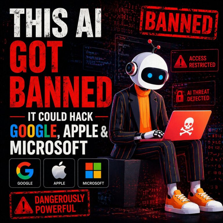 The AI That Can Hack Google, Apple & Microsoft Was Just Banned