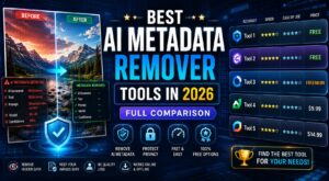 AI metadata remover tool