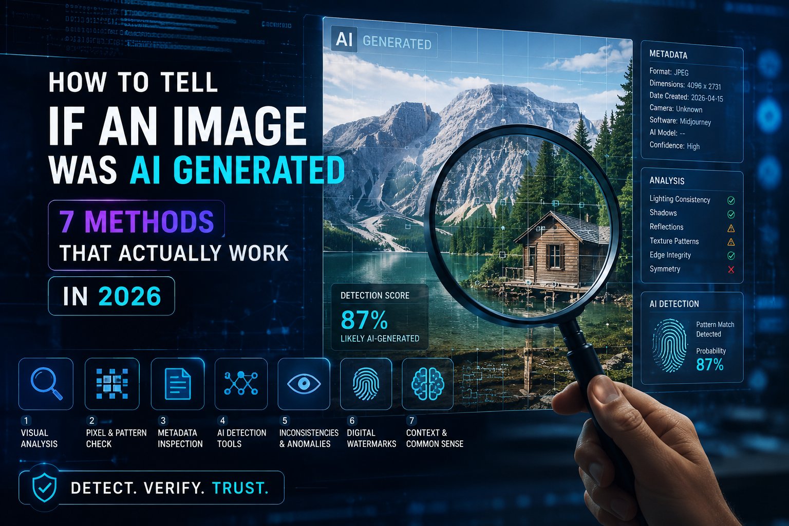 how to tell if image is AI generated