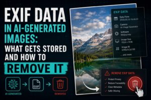 EXIF Data in AI-Generated Images: What Gets Stored and How to Remove It