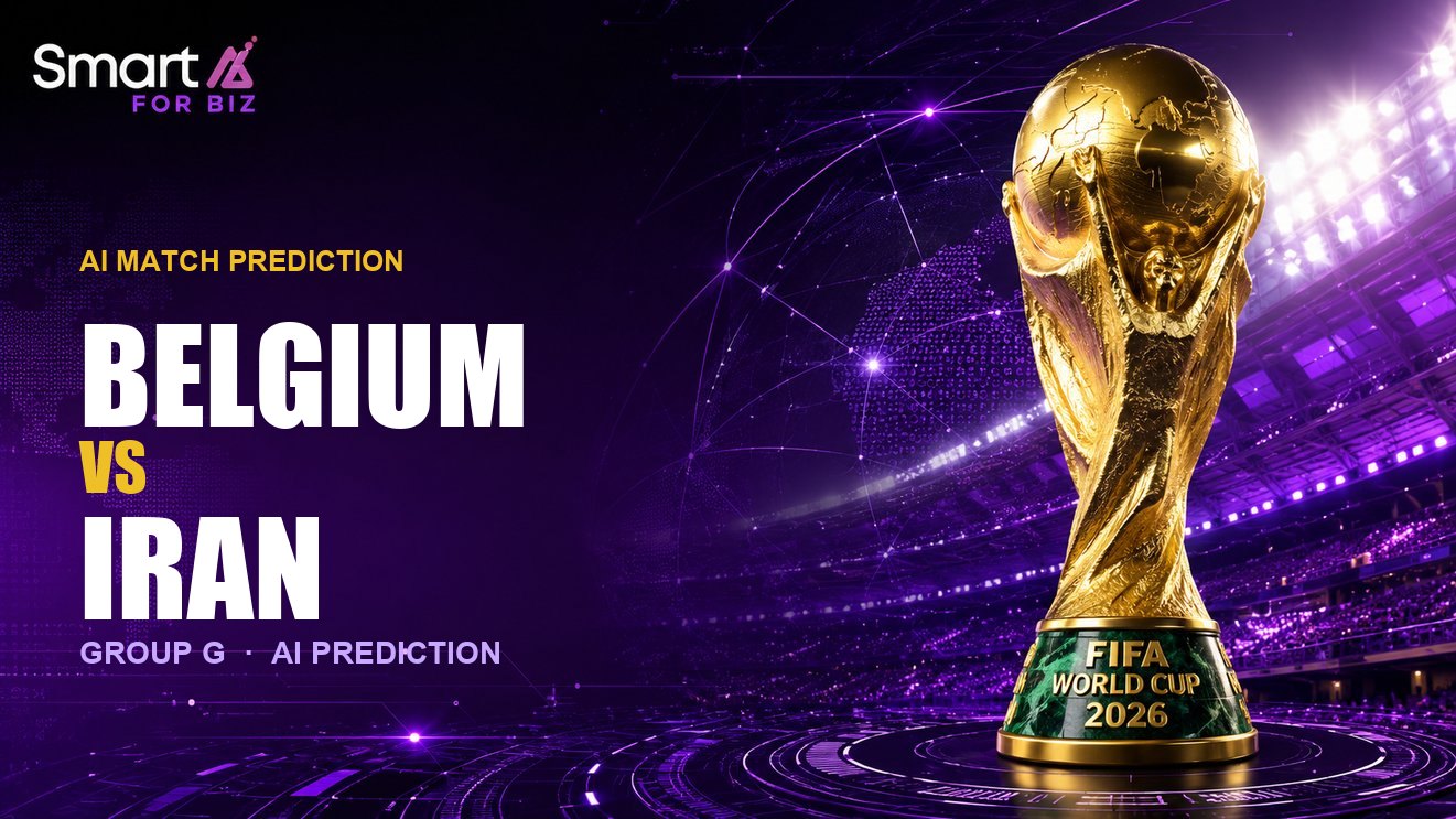 Belgium vs Iran World Cup 2026 AI prediction