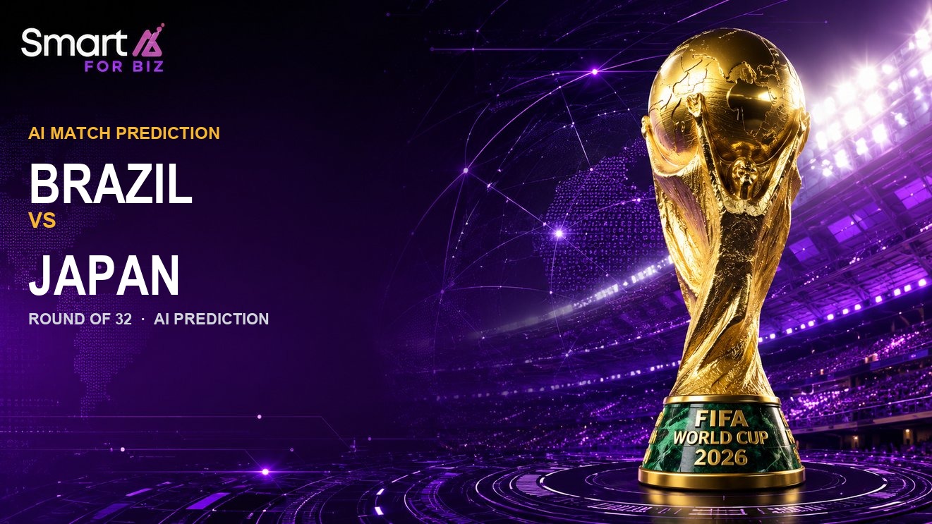 Brazil vs Japan AI Match Prediction Round of 32