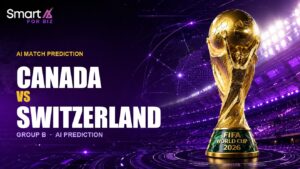 Canada vs Switzerland World Cup 2026 AI prediction