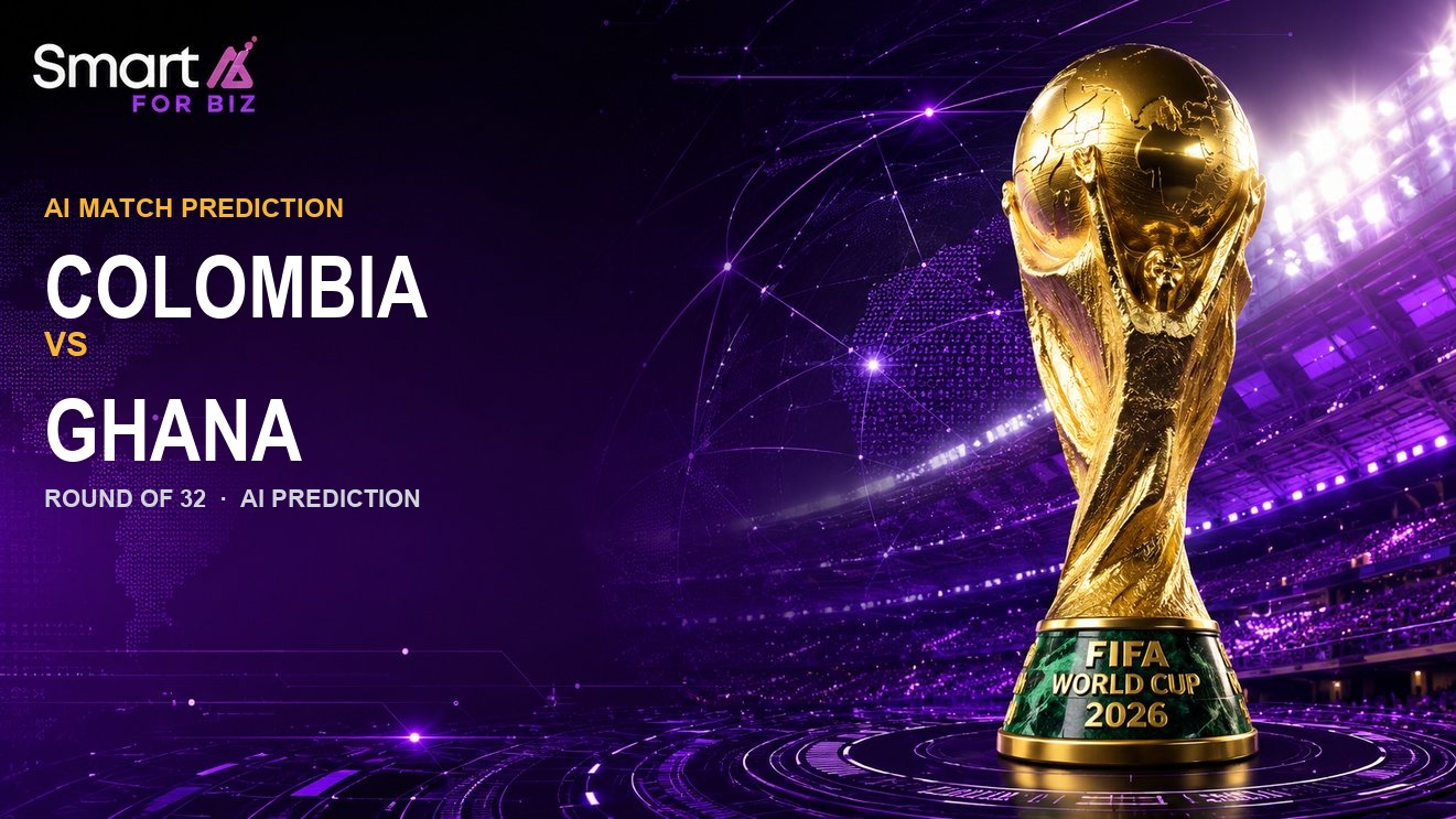 Colombia vs Ghana AI Match Prediction Round of 32