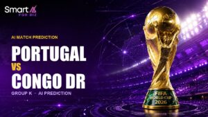 Portugal vs Congo DR World Cup 2026 AI prediction
