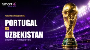 Portugal vs Uzbekistan World Cup 2026 AI prediction