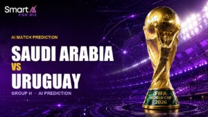 Saudi Arabia vs Uruguay World Cup 2026 AI prediction