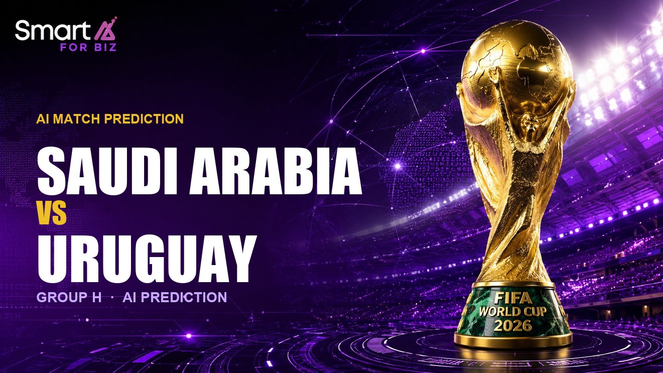 Saudi Arabia vs Uruguay World Cup 2026 AI prediction