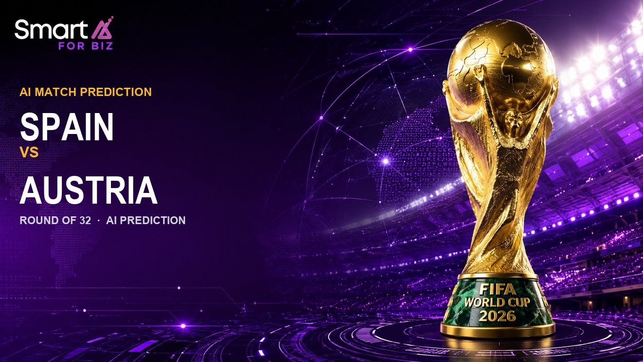 Spain vs Austria AI Match Prediction Round of 32