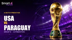USA vs Paraguay World Cup 2026 AI prediction