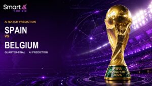 Spain vs Belgium AI Match Prediction Quarter-Final