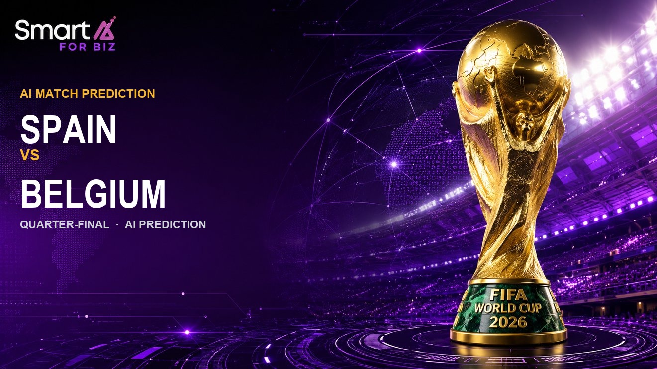 Spain vs Belgium AI Match Prediction Quarter-Final