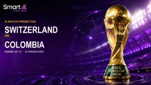 Switzerland vs Colombia AI Match Prediction Round of 16
